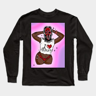 I ❤️ SLUTS Long Sleeve T-Shirt